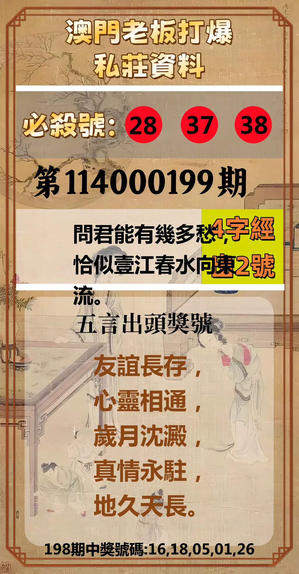 今彩539第114000199期(08/16)澳門老板打爆私莊資料