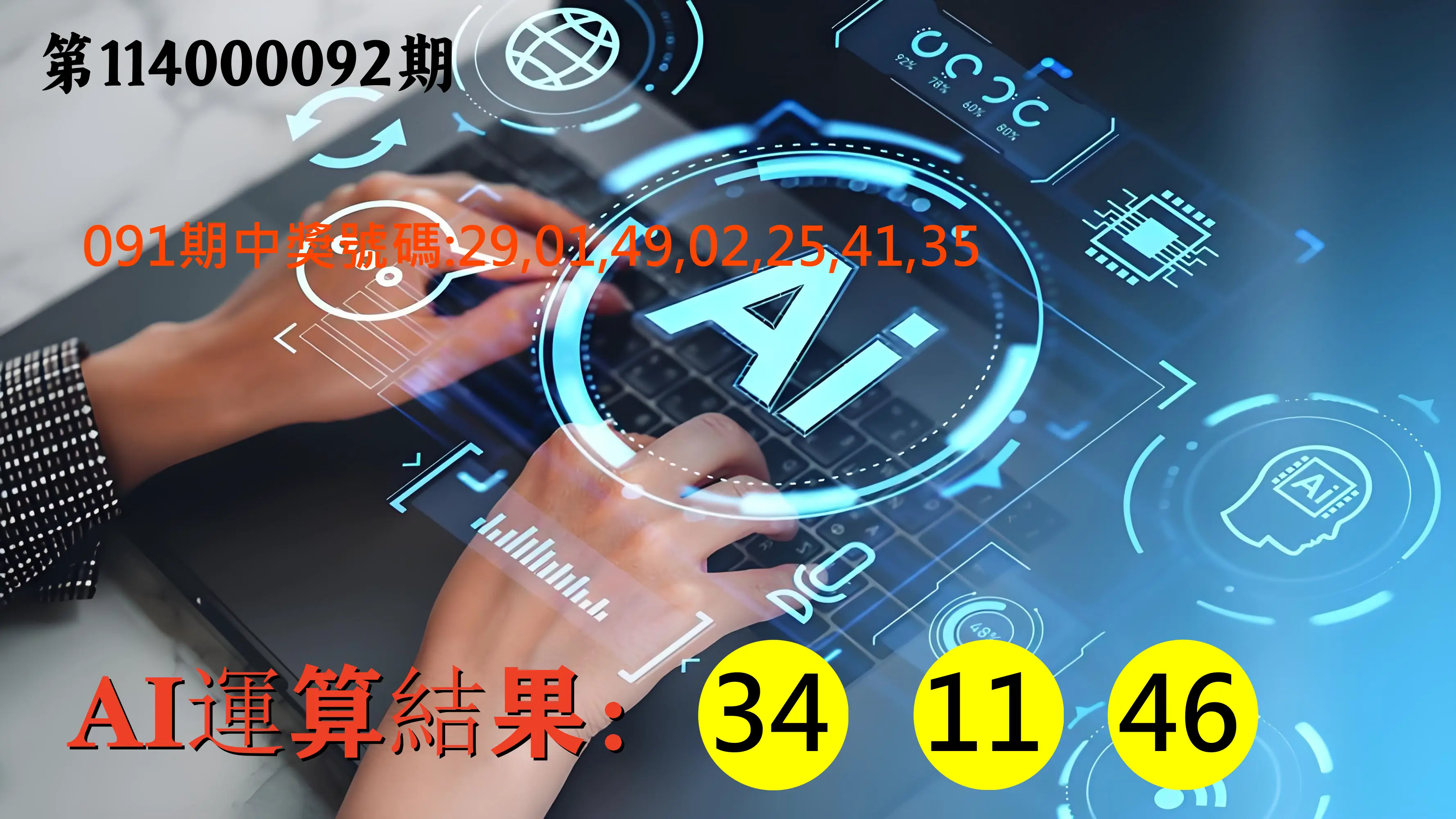 大樂透第114000092期(09/30)AI運算3膽號