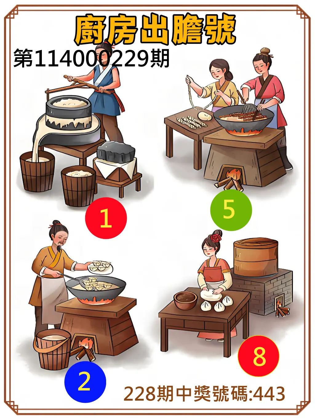 3星彩第114000229期(09/20)廚房出膽號